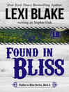 Cover image for Found in Bliss